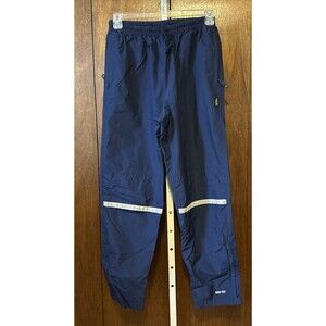 Gore-Tex Rain Running Pants Mens Large Blue Size 30x30 Roadrunner Brand Reflect